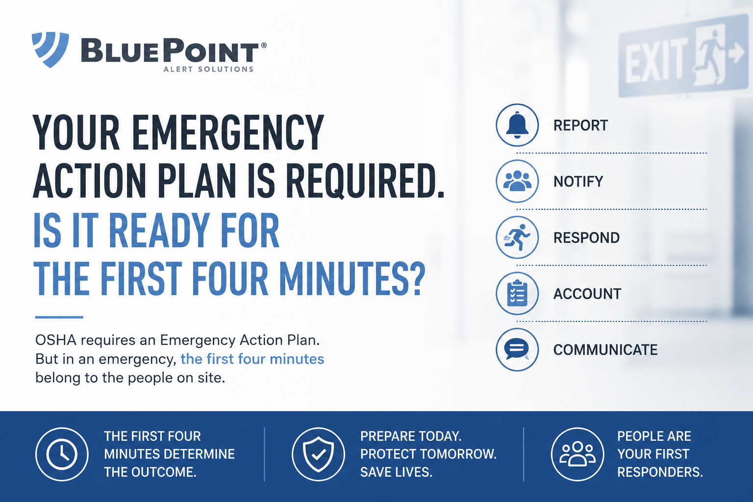 Your Emergency Action Plan Is Required. Is It Ready for the First Four Minutes?